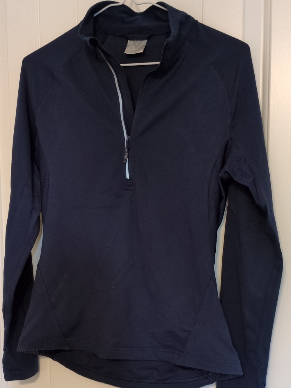 Women’s Navy Quarter-Zip Performance Hoodie